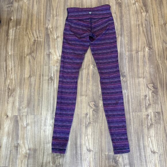 Lululemon Wunder Under Leggings pant 111 space dye‎ twist Size 4 - Picture 9 of 10